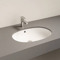 Раковина RAK Ceramics Lily OC71AWHA 46 см білий глянець, фото №1