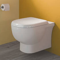 Унитаз подвесной RAK Ceramics Tonique TQ13AWHA безободковый, фото №4