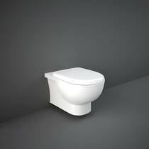 Унитаз подвесной RAK Ceramics Tonique TQ13AWHA безободковый, фото №2