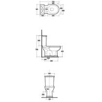 Бачок для унитаза RAK Ceramics Washington WT10AWHA, фото №3