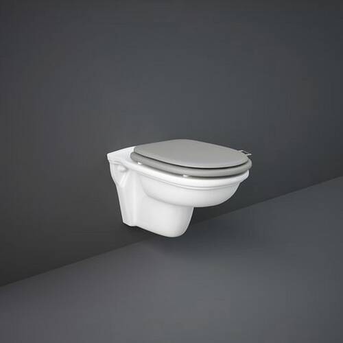 Унітаз підвісний RAK Ceramics Washington WT20AWHA безобідковий, фото 1