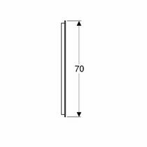 Зеркало Geberit MyDay 824300000 с LED подсветкой 700x1000 мм, фото №4