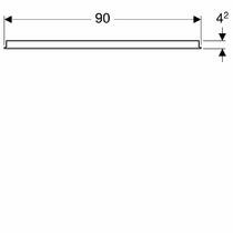 Зеркало Geberit Option 500.589.00.1 с LED подсветкой 650x900 мм, фото №5