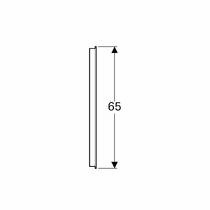 Зеркало Geberit Option 500.584.00.1 с LED подсветкой 650x1000 мм, фото №4