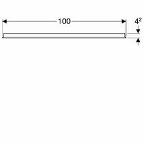 Зеркало Geberit Option 500.584.00.1 с LED подсветкой 650x1000 мм, фото №5