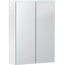 Зеркальный шкаф Geberit Option Basic 500.257.00.1 с LED-подсветкой 500х677 мм, фото №1