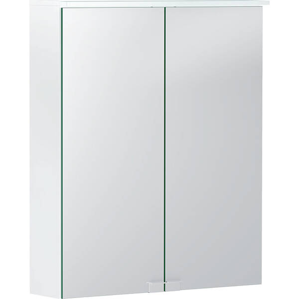Дзеркальна шафа Geberit Option Basic 500.258.00.1 з LED-підсвічуванням 560х677 мм, фото 1