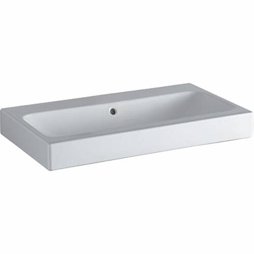 Раковина Geberit iCon 124078000 75 см без отвору під змішувач, фото 1