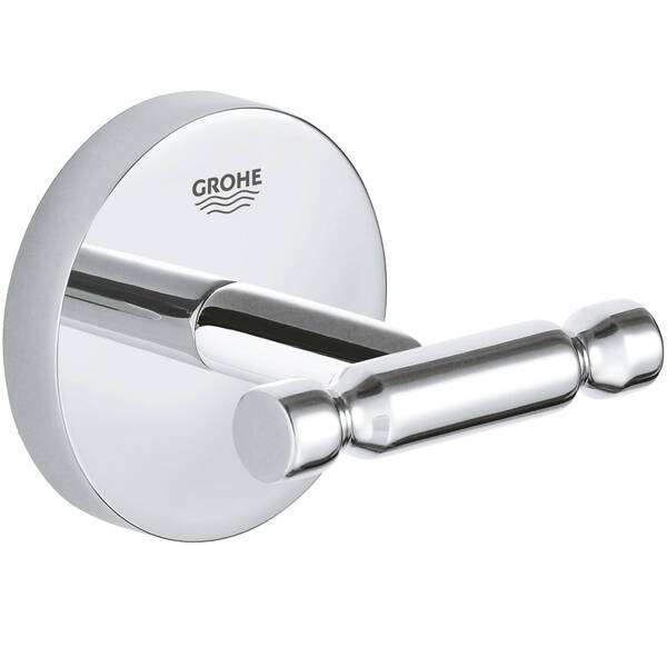 Крючок Grohe BauCosmopolitan 40461001 двойной хром, фото 1