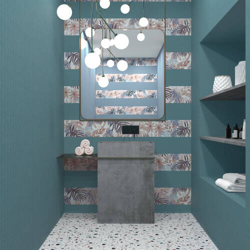 Плитка Ape Ceramica Arts Blue 20x50 см, фото 2