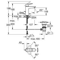 Смеситель для раковины Grohe BauLoop 23762000 хром, фото №2