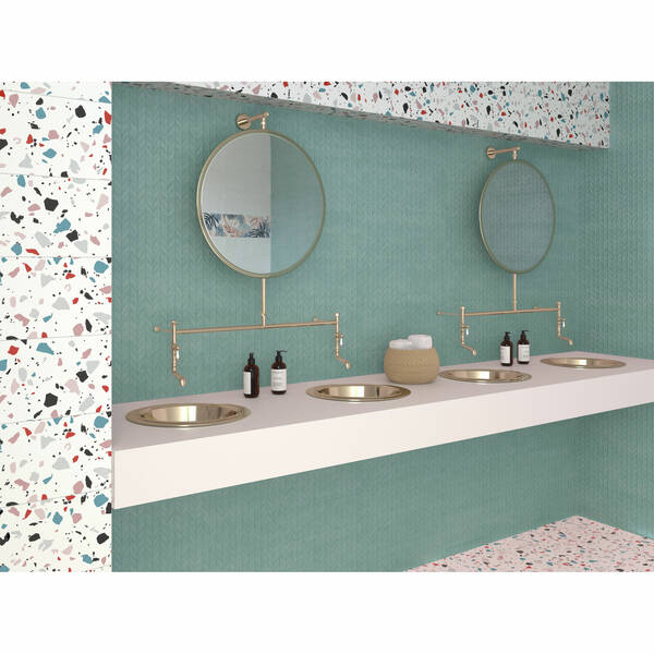 Плитка Ape Ceramica Arts Tip Turquoise 20x50 см, фото 2