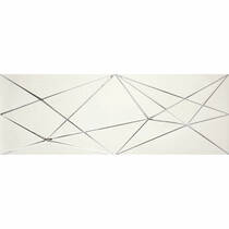 Декор Ape Ceramica Crea Decor Zig Zag White 30x90 см, фото №1