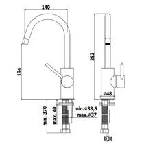 Змішувач для раковини Paffoni Light LIG078CR без донного клапана, хром, фото №3