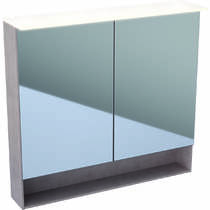 Зеркальный шкаф Geberit Acanto 500.646.00.2 90 см с подсветкой дуб Mystic, фото №1