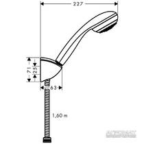 Душовий набір Hansgrohe Crometta 27577000, фото №2