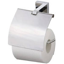 Держатель для туалетной бумаги Devit Graphics 8151126TH с крышкой хром, фото №1