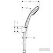 Душовий набір Hansgrohe Croma 27575000, фото 2