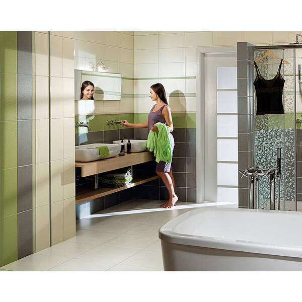 Плитка Lasselsberger Rako Vanity Watmb043 Зелений 19,8x39,8 см, фото 2