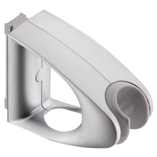 Тримач ручного душа Hansgrohe Unica'D 25968000 для душової панелі Pharo Comfort Plus, сатиновий хром, фото 1