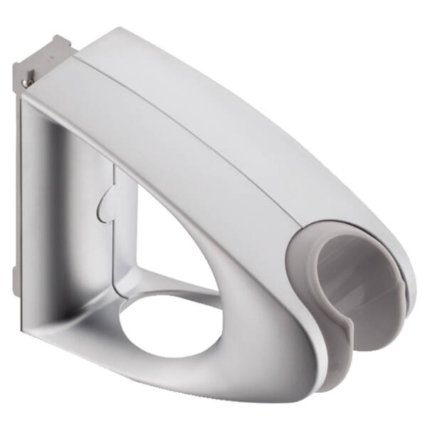 Тримач ручного душа Hansgrohe Unica'D 25968000 для душової панелі Pharo Comfort Plus, сатиновий хром, фото 1