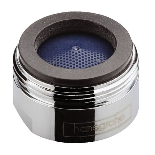 Аэратор Hansgrohe QuickClean 13914000 M24x1 без регулятора давления воды для излива ванны, фото 1