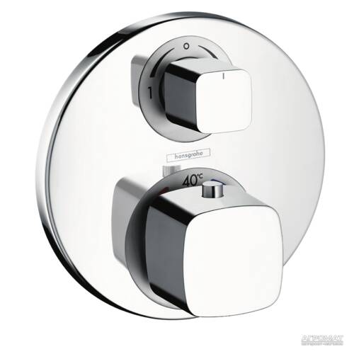 Смеситель скрытого монтажа для ванны/душа Hansgrohe Metris 31573000 с термостатом, фото 1