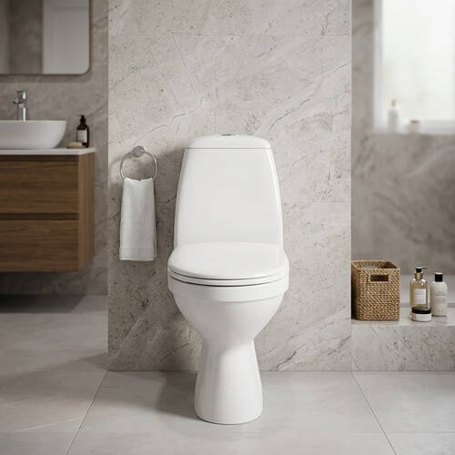 Унітаз-компакт Kolo Solo S79218-00U із сидінням з поліпропілену, фото 1