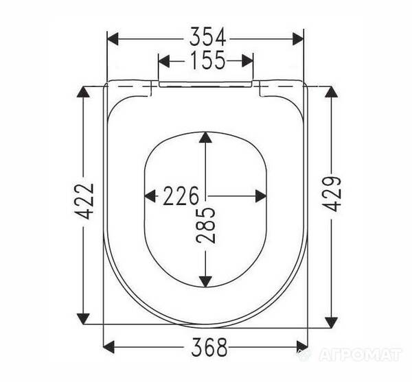 Кришка для унітаза Villeroy&Boch O. Novo 9M38S101 Soft Close до унітазу 5660H101, фото 2
