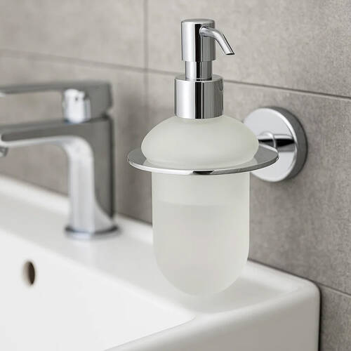 Дозатор для жидкого мыла Devit Prestige 8050124SD с держателем