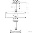 Верхний душ Hansgrohe Raindance E 27381000, фото 2