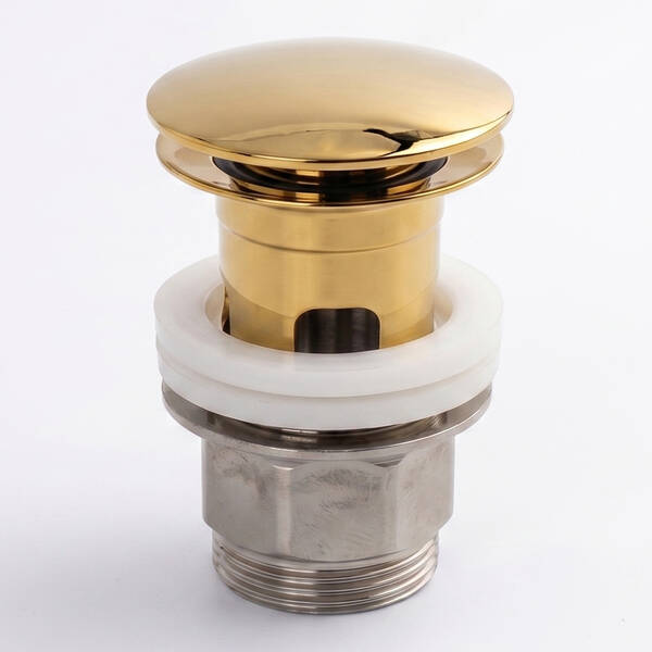 Донний клапан Cisal ZA001620.24 click-clack 1”1/4 золото