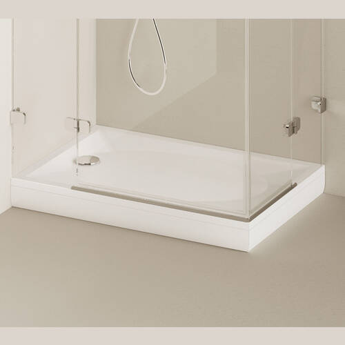 Душевой поддон из искусственного камня Paa ART KDPART90X120/00 90х120см прямоугольный белый глянец, фото 5