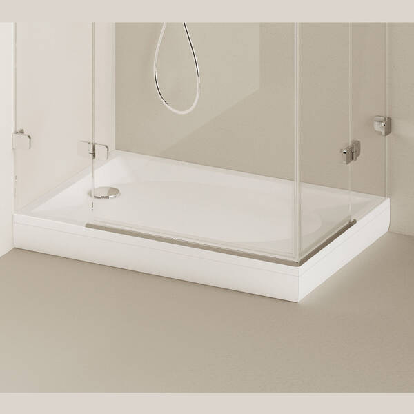 Душевой поддон из искусственного камня Paa ART KDPART90X120/00 90х120см прямоугольный белый глянец, фото 5