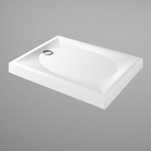 Душевой поддон из искусственного камня Paa ART KDPART90X120/00 90х120см прямоугольный белый глянец, фото 3