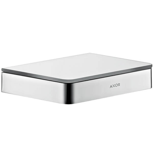 Полиця скляна Axor Universal Softsquare 42840000 15 см хром - купити в ...
