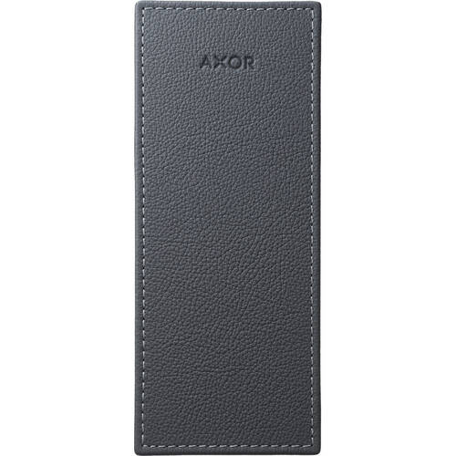 Накладка для змішувача Axor MyEdition 47917000 245 мм сіра шкіра, фото 1