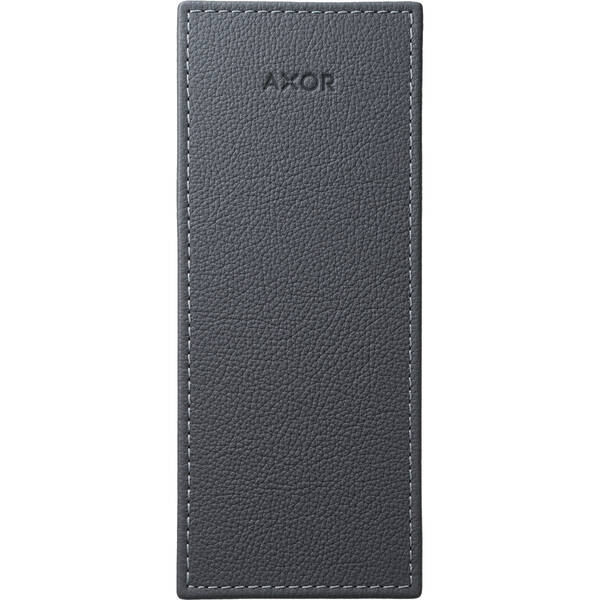 Накладка для змішувача Axor MyEdition 47917000 245 мм сіра шкіра, фото 1