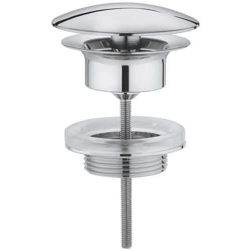 Донний клапан Grohe 65808000 Click-Clack, хром, фото 1