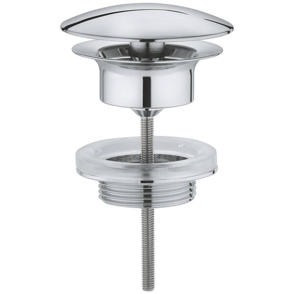 Донний клапан Grohe 65808000 Click-Clack, хром, фото 1