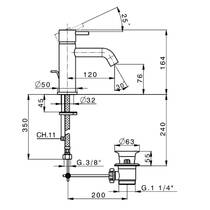 Ручка для смесителя Devit Art 15011140B черный матовый, фото №2