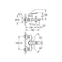 Смеситель для ванны Grohe BauLoop 23603000, фото №2