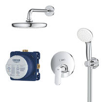 Душевая система скрытого монтажа Grohe Eurosmart Cosmopolitan 25219001 с системой Tempesta 210, фото №2