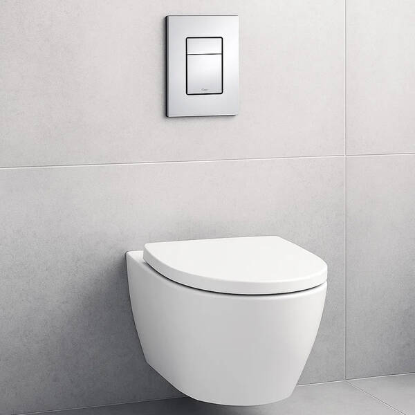Інсталяція для унітаза Grohe Rapid SL 3873200A 4-в-1 з клавішею Skate Cosmopolitan хром, фото 3