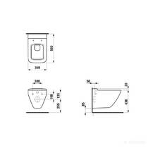 Унитаз подвесной Laufen Palace H8207000000001, фото №6