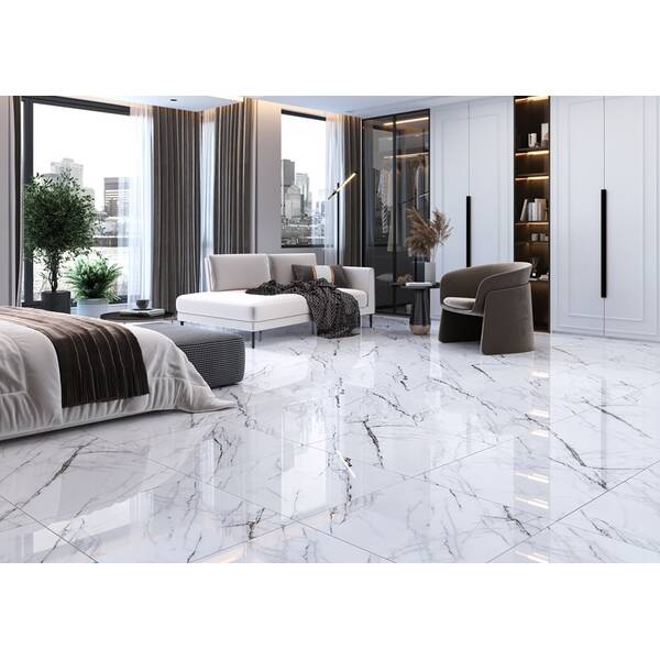 Керамогранит Megagres Carrara Adriatica CK6Y246PA 60x60 см, фото 2