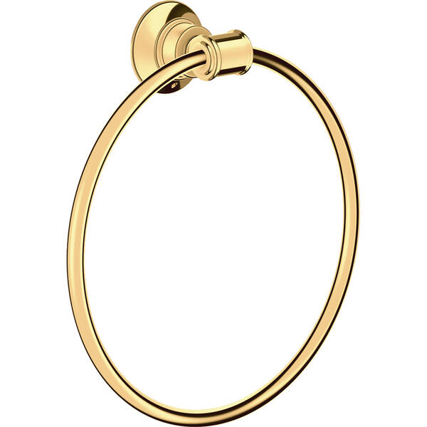 Тримач для рушників Axor Montreux 42021990 кільце, золото полірований, фото 1