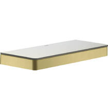 Полиця скляна Axor Universal Softsquare 42838950 30 см латунь матовий, фото №1