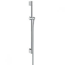 Душевая штанга 65 см Hansgrohe Unica Croma 26503000 с держателем-слайдером и душевым шлангом 160 см, хром, фото №1