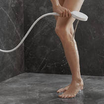 Ручний душ Hansgrohe Rainfinity 130 3jet 26864700 білий матовий, фото №3